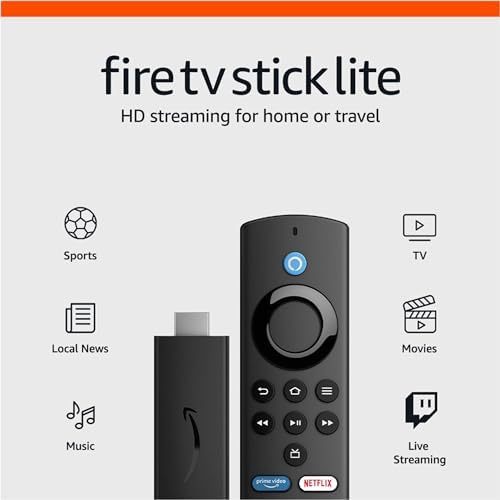 Amazon Fire TV Stick Lite 2da Gen Control Alexa