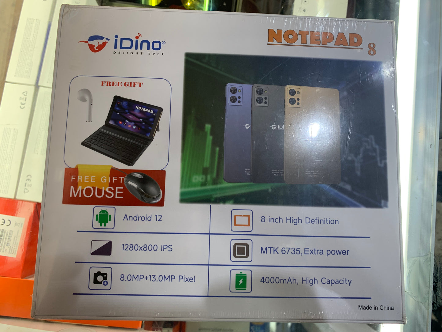 New Idino Note Pad 8 256 GB