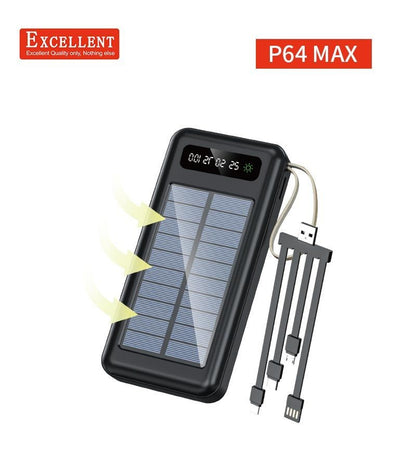 EXCELLENT P-64 max 20,000mAh solar power bank