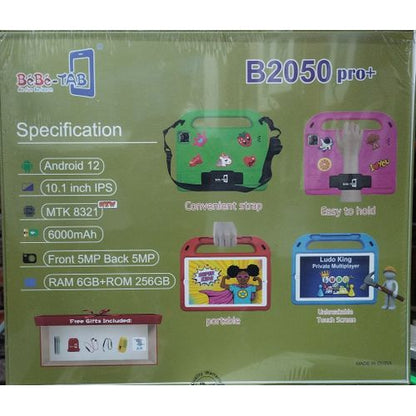 Kids Tablet Bebe-Tab B2050 Pro+  - Android 12.