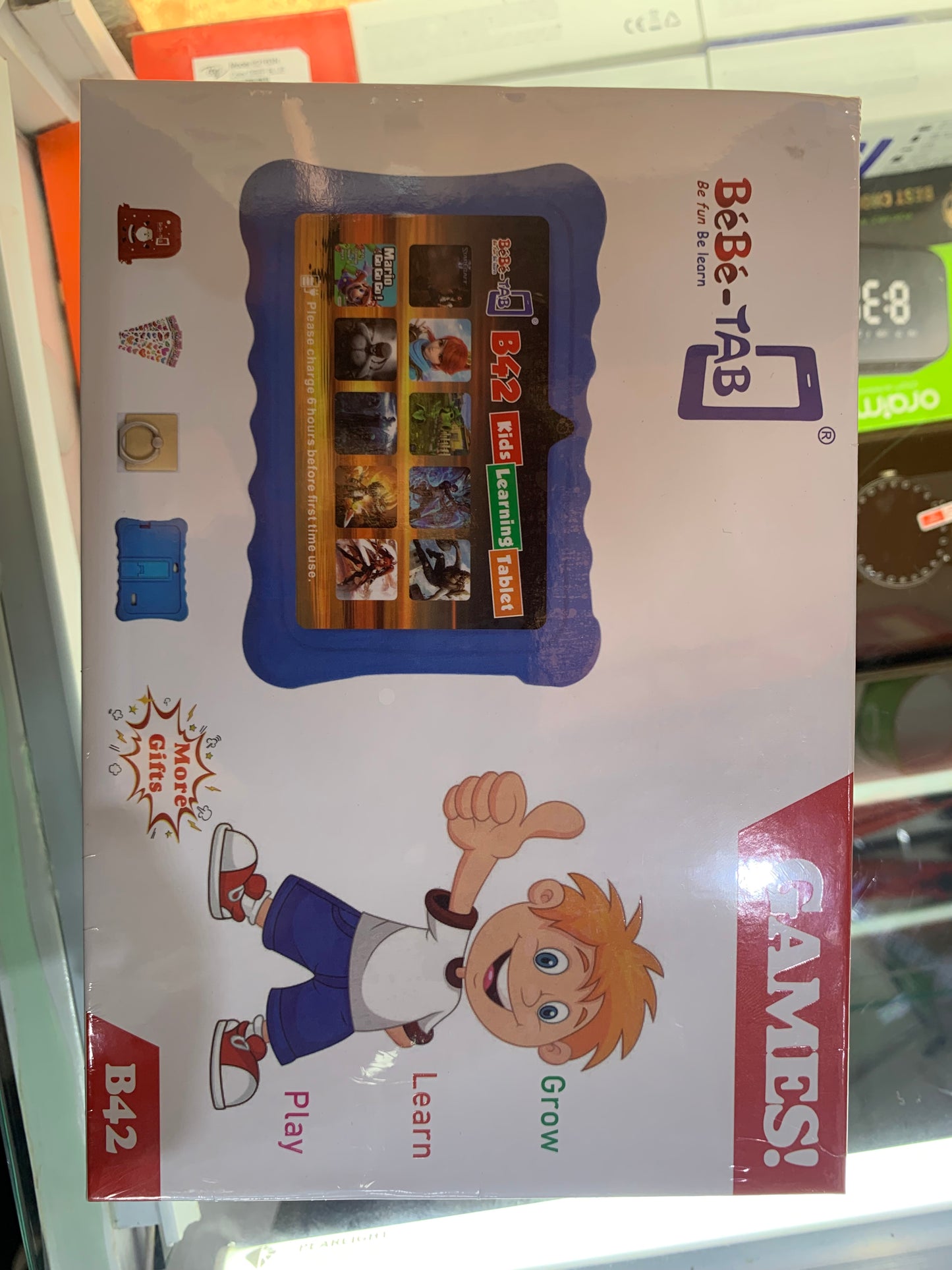 Bebe B42 Kids Tablet - 7" - 2GB RAM - 32GB ROM - Android 8.1 - 3000mAh - Blue (wifi support only)