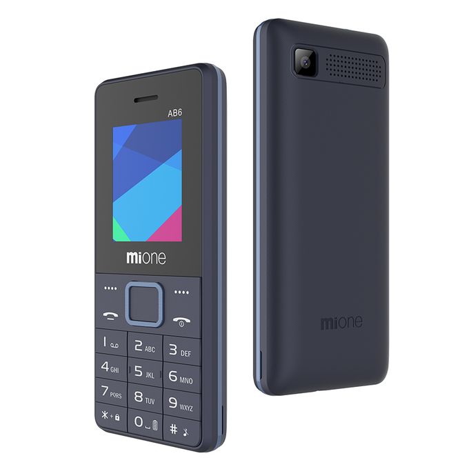 miOne AB6: Dual SIM, 1.77" Display, 1050mAh Battery, Digital Camera Stay Connected and Capture Memories