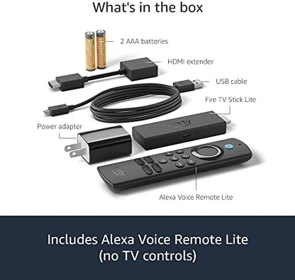 Amazon Fire TV Stick Lite 2da Gen Control Alexa