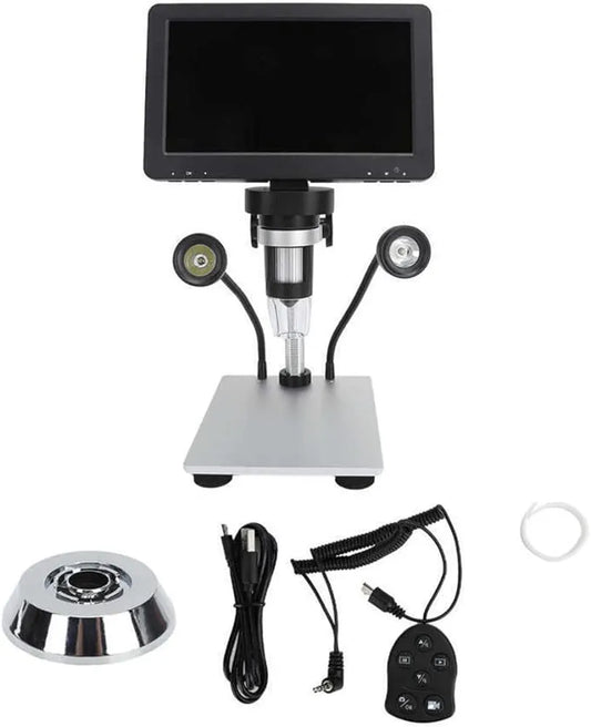 7" High-Definition Digital Microscope Display with Adjustable Screen - See Every Detail Clearly