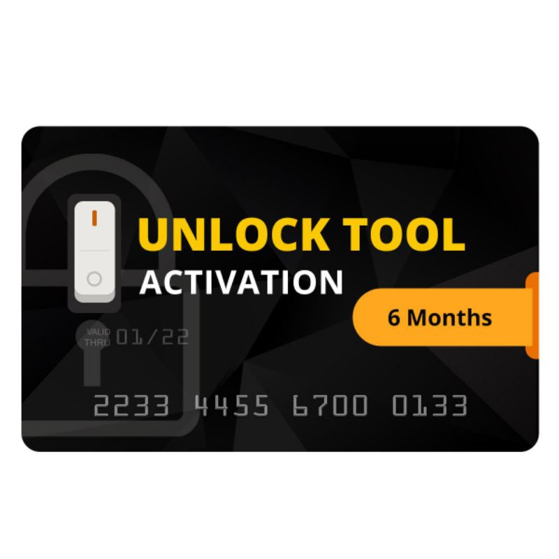 Unlock tool 6 months