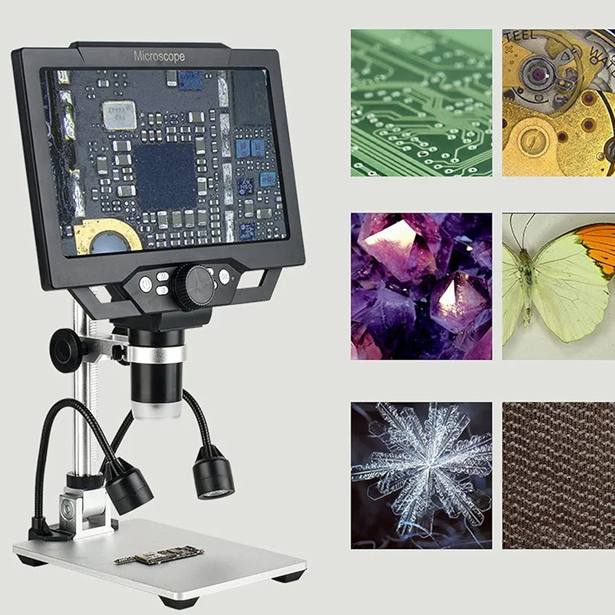 9-Inch Digital Microscope: See the Unseen in High Definition: