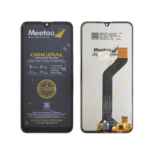 MeToo Itel A48 Original Complete Screen - Compatible with LCDs Itel L6006, W6006, L6006L, L6006F, L6006S"