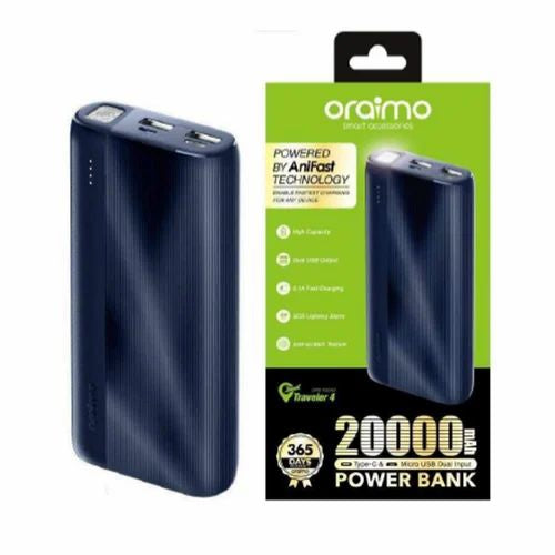 20000mAh (74Wh) Oraimo Traveler 4 Blue Power Bank