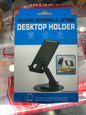 Folding rotatable lifting desktop phone holder