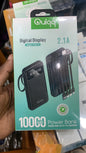 Quigg Fast Charging 10000mah Powerbank