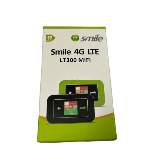 Smile 4G LTE Pocket Router 4G Mobile Router Smile 4G LTE LT300 Mifi ( Unlocked to all Networks)