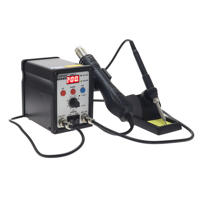 Gordak 8586D Rework Station - 2-in-1 Soldering Gun and Blower – kniezOn ...