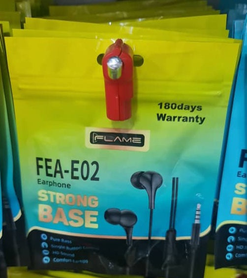 Flame Up Your Music: FE-A02 Earphones - Bass That Bites!