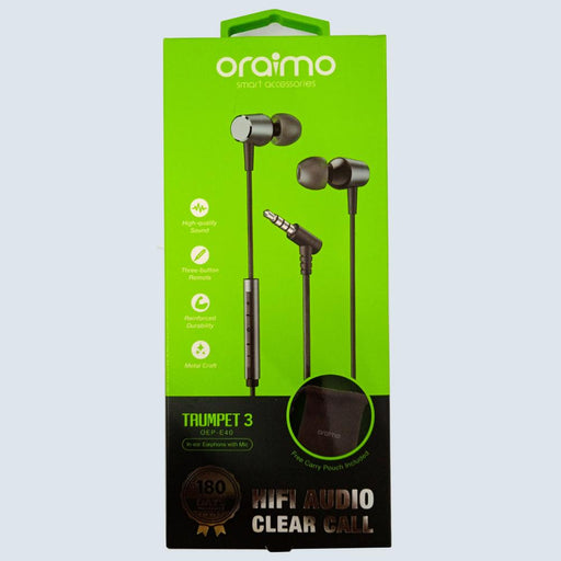 Oraimo Trumpet 3 headphones: HiFi Sound & Crystal-Clear Calls in Your Pocket