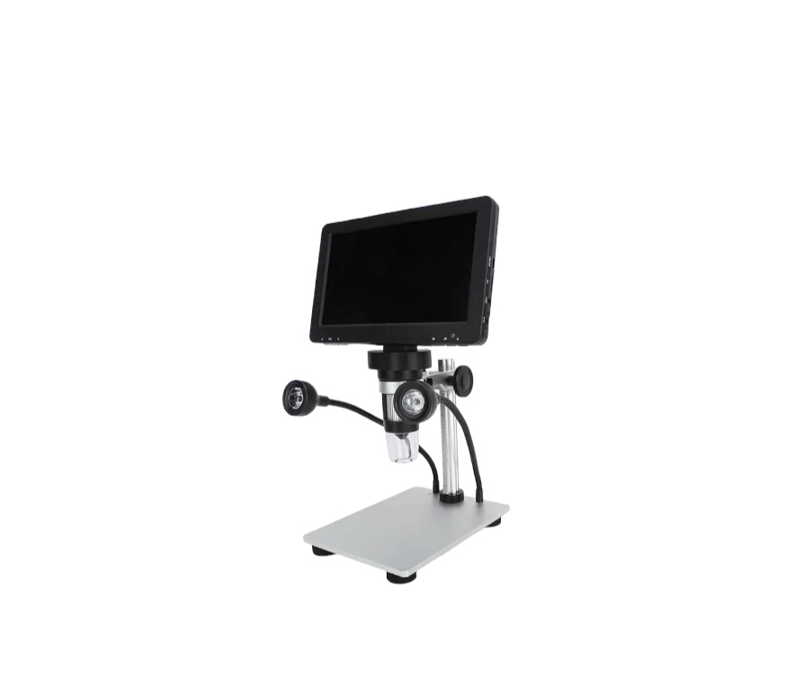 7" High-Definition Digital Microscope Display with Adjustable Screen - See Every Detail Clearly