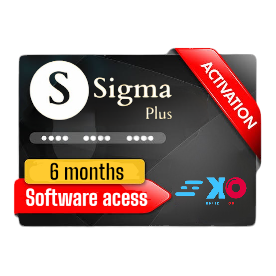 sigma plus 6 months activation