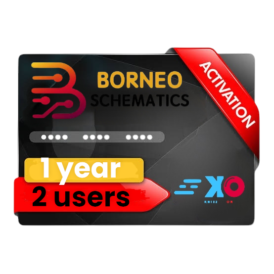 Borneo Schematics Activation 2 Users / 12 Months