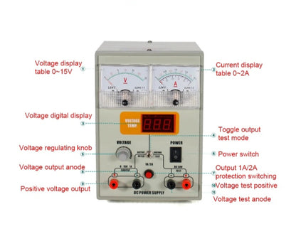 JYD 1502T Continuous Conduction DC Regulator - 2A Output, 0-15V"