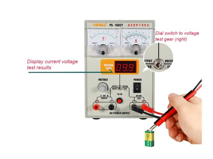 JYD 1502T Continuous Conduction DC Regulator - 2A Output, 0-15V"