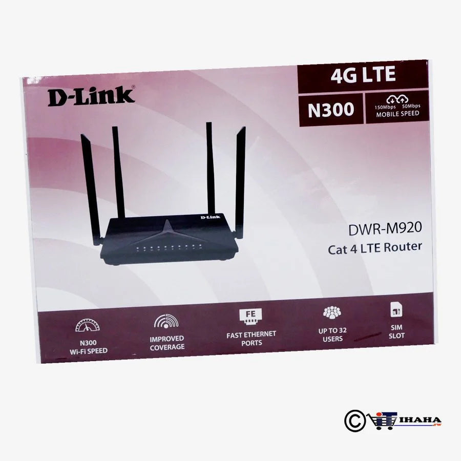 D-Link DWR-M920 Cat 4 LTE Router