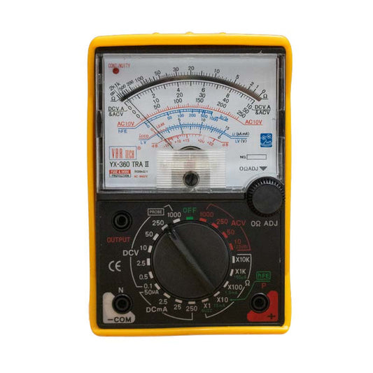 Analog Multimeter with Light and Buzzer - Versatile Analog Precision with Enhanced Features!