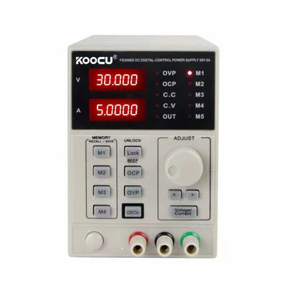 Koocu Digital DC Power Supply KA3005D 30V-5A - Programmable, High Precision