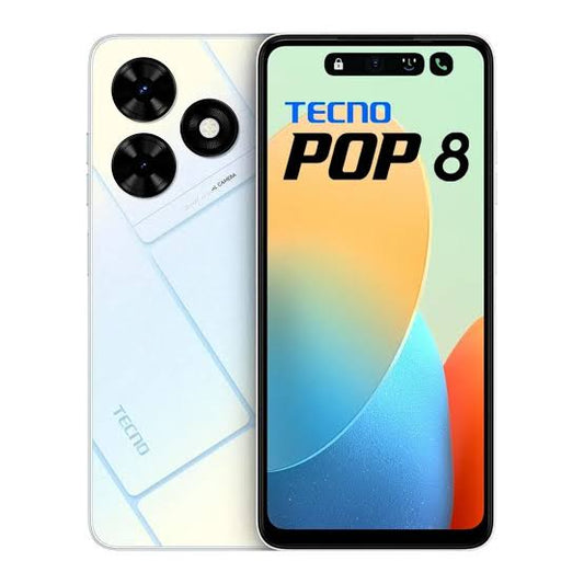 Tecno pop 8 64GB/2GB brand new smart phone 