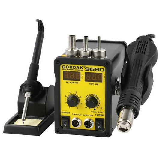 Gordak 968D 2 in 1 blower and Soldering gun