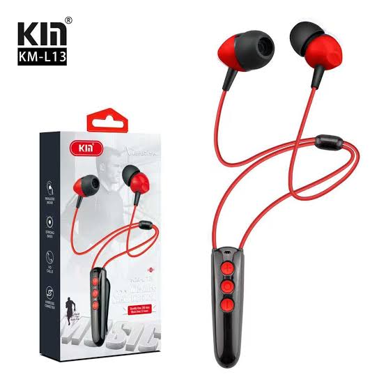Kin KM-L13 Wireless Neck Bluetooth Headset – Effortless Audio, Stylish Comfort