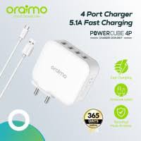 Oraimo Power Cube 4P – Compact Charging Hub for Your Devices