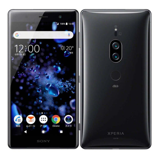 Sony Xperia XZ2 Premium SOV38 64GB single sim card – Chrome Black UK used